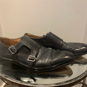 Mercanti Fiorentini Double monk strap Italian made shoes